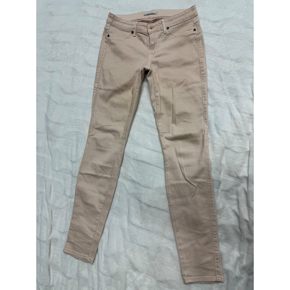 Rich & Skinny Women's Size 27 Peach Skinny Jeans Pants